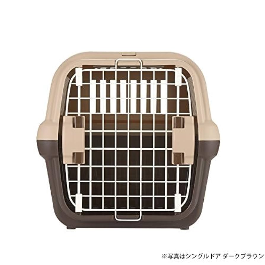 キャンピングキャリー  ダブルドア  S  ダークブラウン Amazon.co.jp: リッチェル キャンピングキャリーファイン